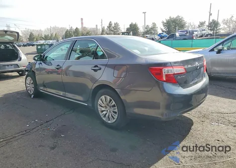 2013 Toyota Camry L z USA, uszkodzony, nr VIN 4T1BF1FK3DU660940